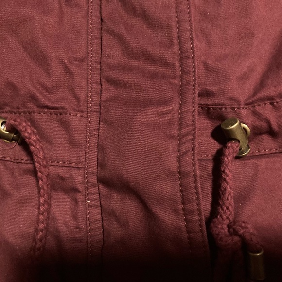 Jason Maxwell NWT Outerwear Faux Fur Around Hood XL Zip Snaps Pockets Drawstring - Picture 4 of 12